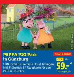 Lidl Peppa pig park in günzburg Angebot