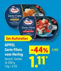 Lidl Appel zarte filets vom hering Angebot