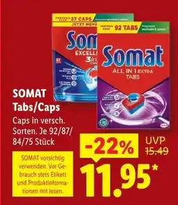 Lidl Somat tabs Angebot