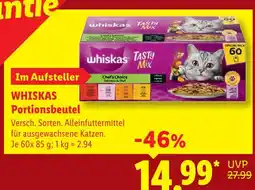 Lidl Whiskas portionsbeutel Angebot