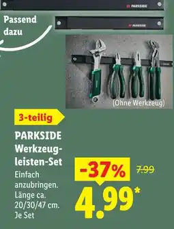 Lidl Parkside werkzeugleisten-set Angebot