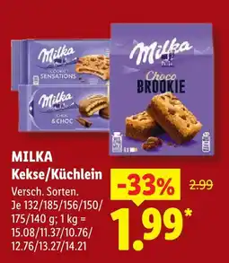 Lidl Milka kekse/küchlein Angebot