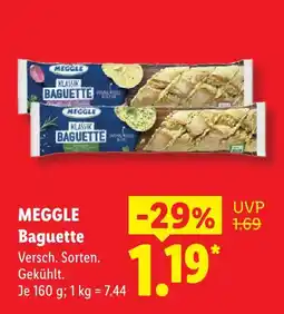 Lidl Meggle baguette Angebot
