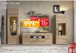 XXXLutz Linea natura wohnwand Angebot