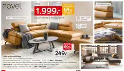 XXXLutz Novel leder-wohnlandschaft Angebot