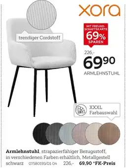 XXXLutz Xora armlehnstuhl Angebot