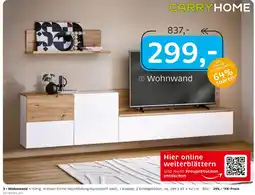 XXXLutz Carryhome wohnwand Angebot