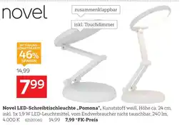 XXXLutz Novel led-schreibtischleuchte „pomona“ Angebot