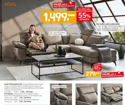 XXXLutz Xora leder-wohnlandschaft Angebot