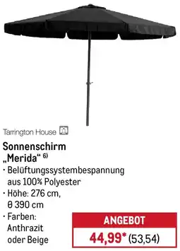 METRO Tarrington House Sonnenschirm „Merida" Angebot