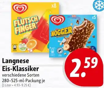 Nah & Frisch Langnese Eis-Klassiker Angebot
