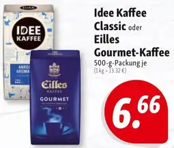 Nah & Frisch Idee Kaffee Classic oder Eilles Gourmet-Kaffee Angebot