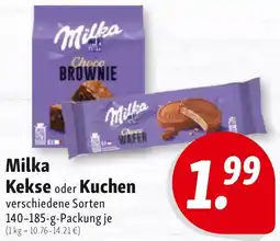 Nah & Frisch Milka Kekse oder Kuchen Angebot