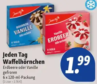 Nah & Frisch Jeden Tag Waffelhörnchen Angebot