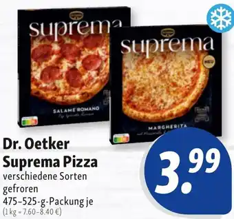 Nah & Frisch Dr. Oetker Suprema Pizza Angebot