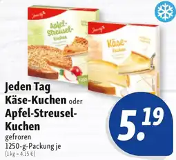 Nah & Frisch Jeden Tag Käse-Kuchen oder Apfel-Streusel Kuchen Angebot