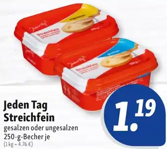 Nah & Frisch Jeden Tag Streichfein Angebot