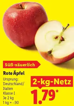 Lidl Rote Äpfel Angebot