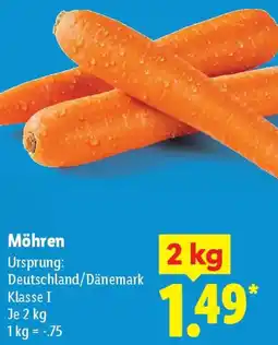 Lidl Möhren Angebot