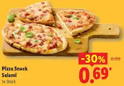 Lidl Pizza Snack Salami Angebot