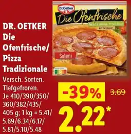 Lidl DR. OETKER Die Ofenfrische/ Pizza Tradizionale Angebot