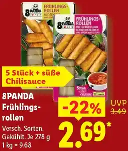 Lidl 8PANDA Frühlingsrollen Angebot