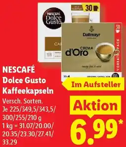 Lidl NESCAFÉ Dolce Gusto Kaffeekapseln Angebot