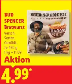 Lidl BUD SPENCER Bratwurst Angebot