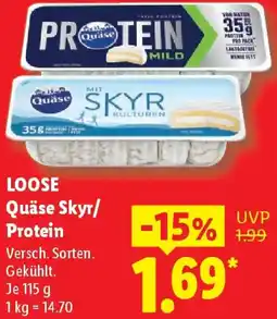 Lidl LOOSE Quäse Skyr/ Protein Angebot