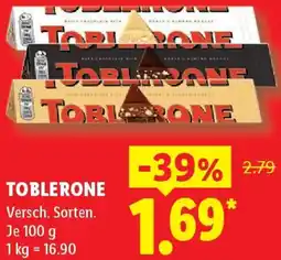 Lidl Toblerone Angebot