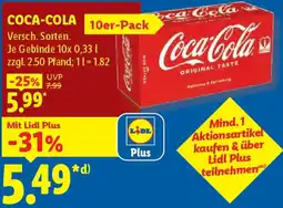Lidl Coca-cola Angebot