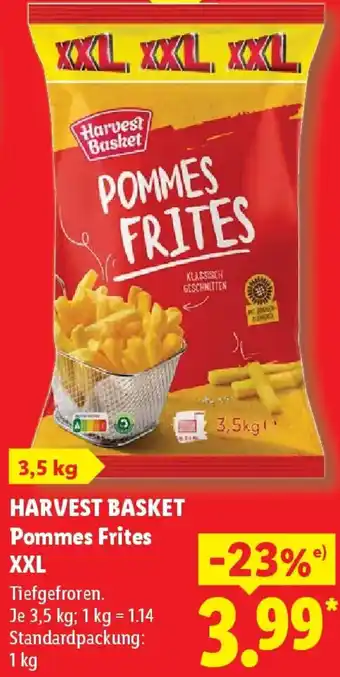 Lidl HARVEST BASKET Pommes Frites XXL Angebot