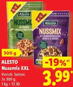 Lidl ALESTO Nussmix XXL Angebot