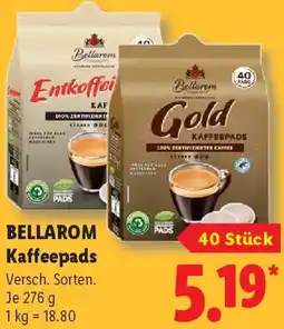 Lidl BELLAROM Kaffeepads Angebot