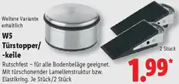 Lidl W5 Türstopper/ keile Angebot