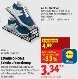 Lidl LIVARNO HOME Schuhaufbewahrung Angebot