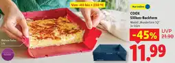 Lidl COOX Silikon-Backform Angebot