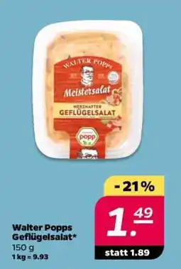 NETTO Walter Popps Geflügelsalat Angebot