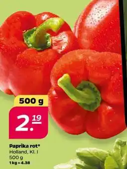 NETTO Paprika rot Angebot