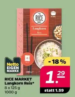 NETTO RICE MARKET Langkorn-Reis Angebot