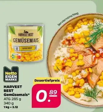 NETTO HARVEST BEST Gemüsemais Angebot