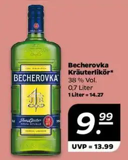 NETTO Becherovka Kräuterlikör Angebot