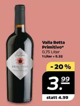 NETTO Valla Betta Primitivo Angebot