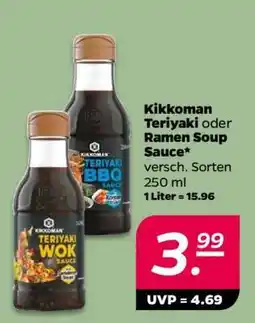 NETTO Kikkoman Teriyaki oder Ramen Soup Sauce Angebot
