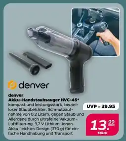 NETTO denver Akku-Handstaubsauger HVC-45 Angebot