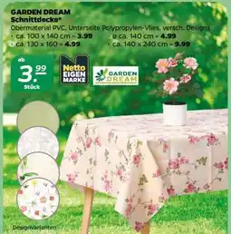NETTO GARDEN DREAM Schnittdecke Angebot