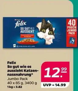 NETTO Felix So gut wie es aussieht Katzennassnahrung Angebot
