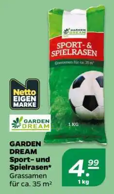 NETTO GARDEN DREAM Sport- und Spielrasen Angebot