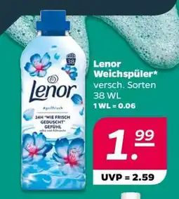 NETTO Lenor Weichspüler Angebot