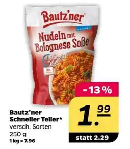 NETTO BAUTZ'NER Schneller Teller Angebot